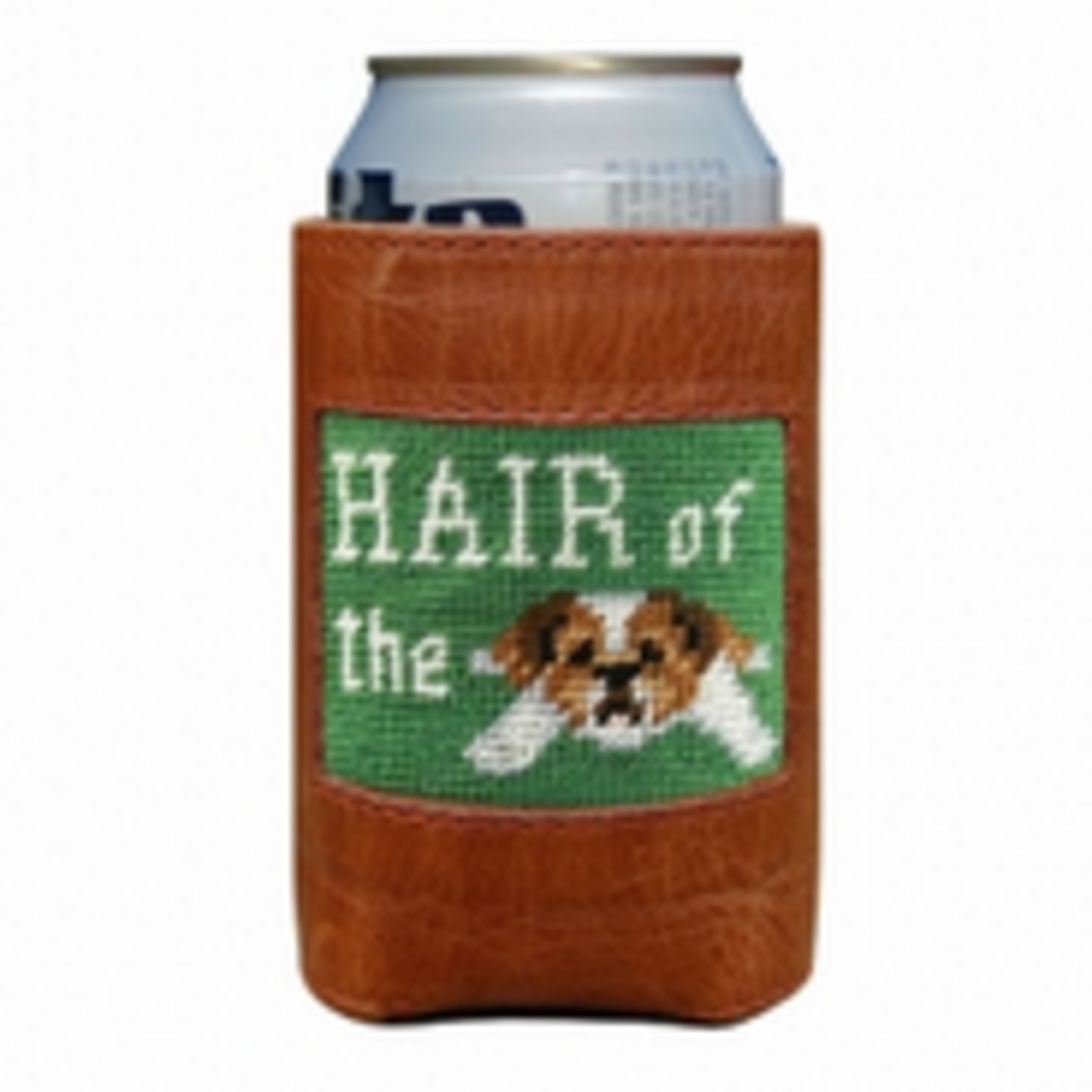 Smathers & Branson S&B Needlepoint Can Cooler, Hair of the Dog