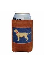 Smathers & Branson S&B Needlepoint Can Cooler, Yellow Lab