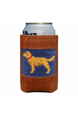 Smathers & Branson S&B Needlepoint Can Cooler, Golden Retriever