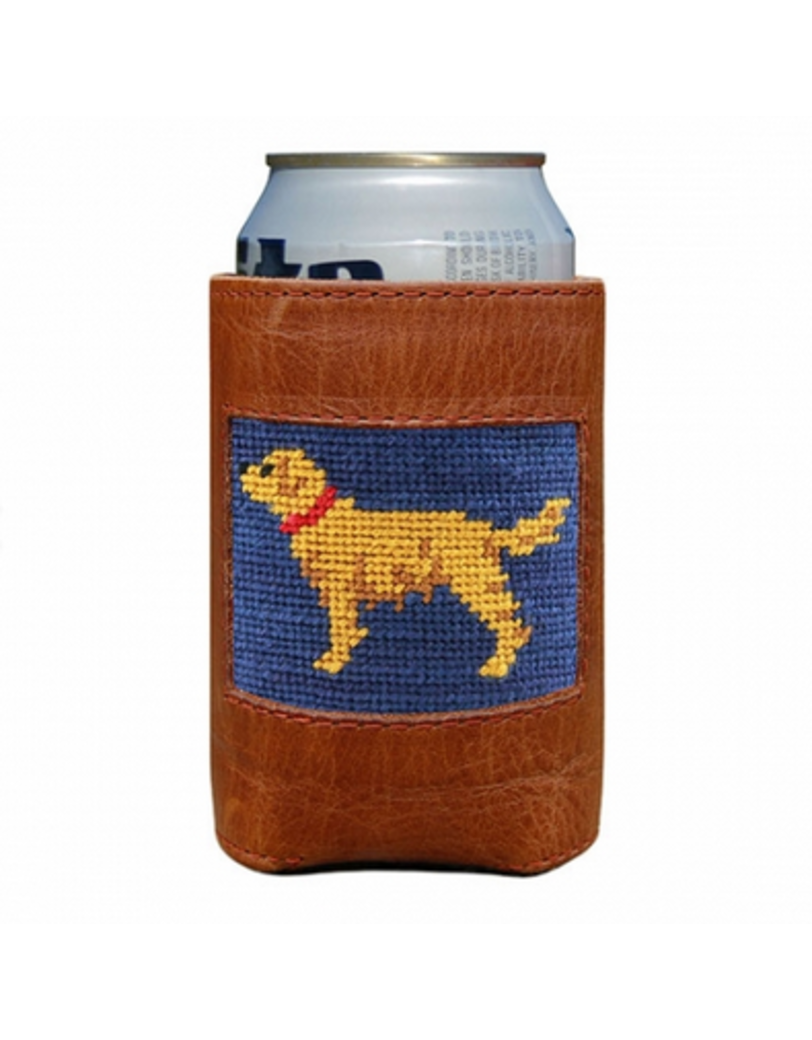 Smathers & Branson S&B Needlepoint Can Cooler, Golden Retriever