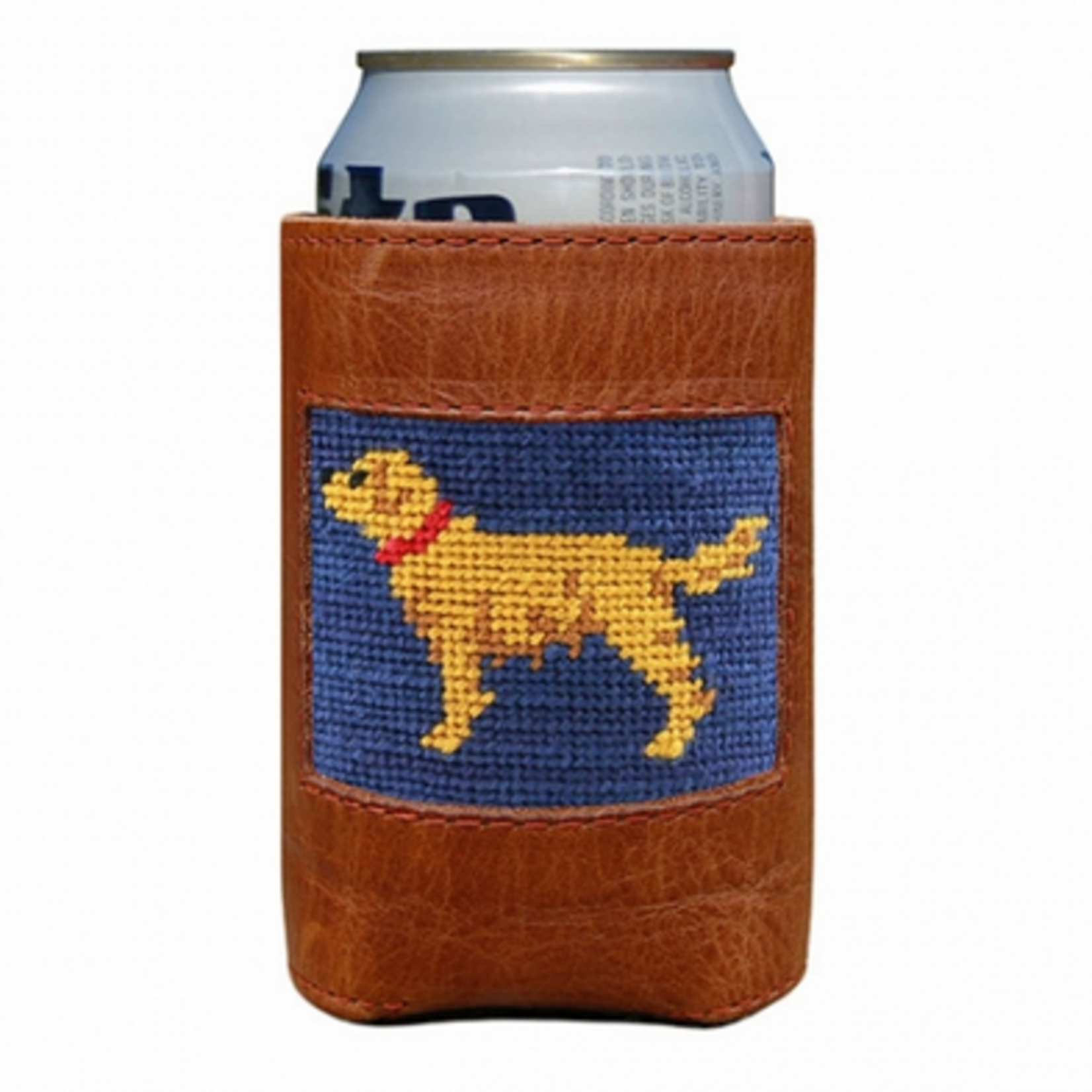 Smathers & Branson S&B Needlepoint Can Cooler, Golden Retriever