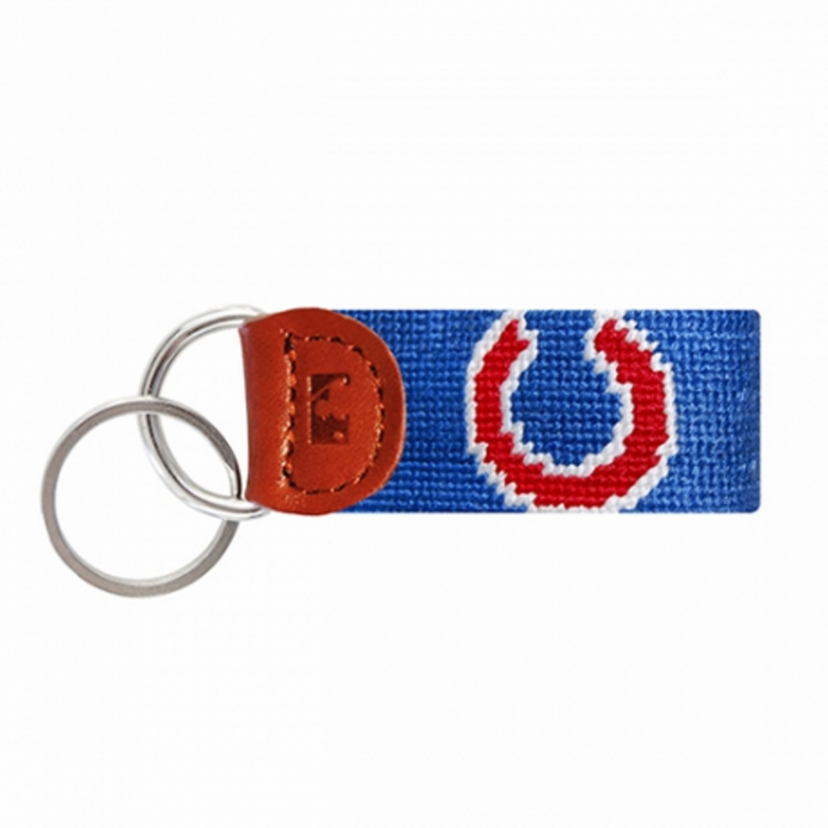 Smathers & Branson S&B Needlepoint Key Fob, Chicago Cubs