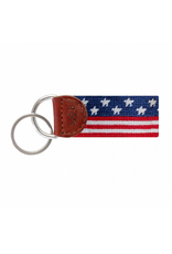 Smathers & Branson S&B Needlepoint Key Fob, Old Glory