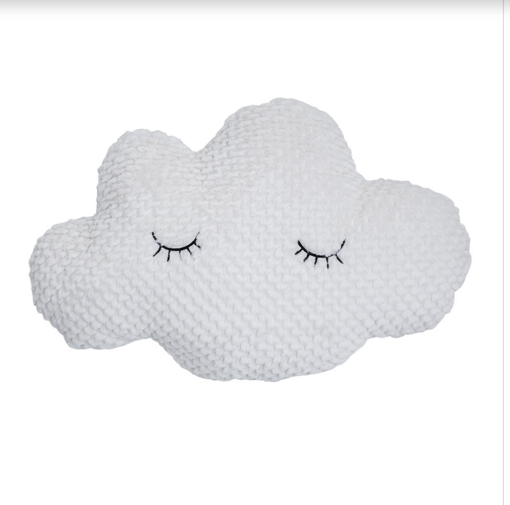 Sleepy Cloud Pillow, white - The Apple Tree