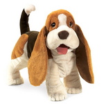 Folkmanis Puppets Bassett Hound Puppet