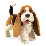 Folkmanis Puppets Bassett Hound Puppet