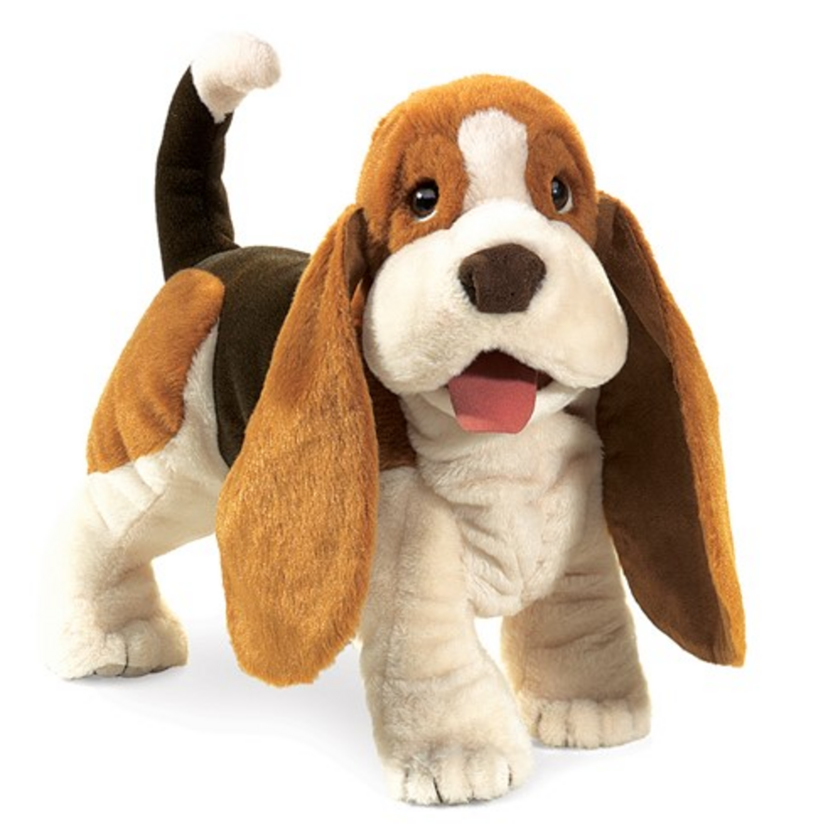 Folkmanis Puppets Bassett Hound Puppet