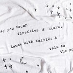 Sugarboo & Co Swaddle Blanket, May You Touch Fireflies