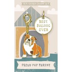 Pet/Owner Charm Set, Bulldog