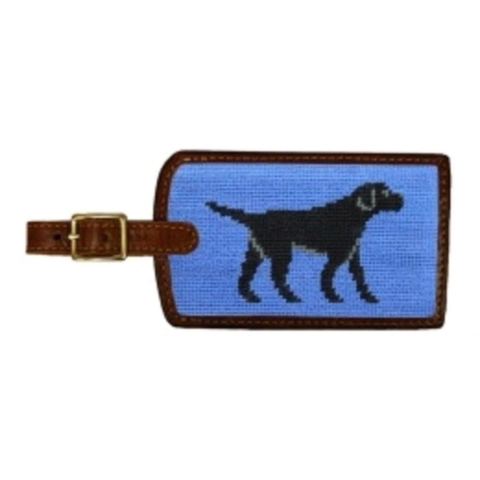 Smathers & Branson S&B Luggage Tag, Black Lab, blueberry