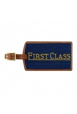 Smathers & Branson S&B Luggage Tag, First Class (navy)