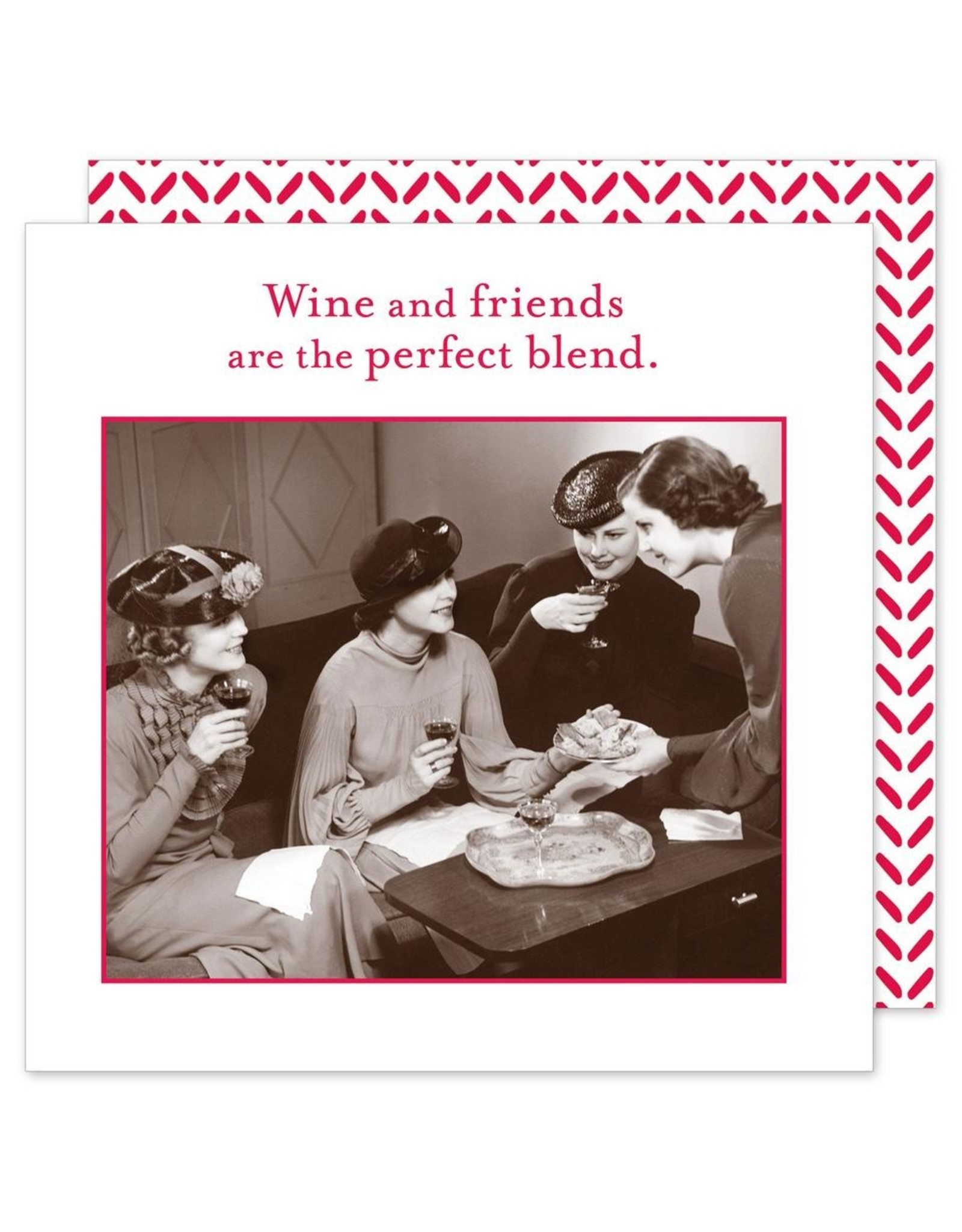 Shannon Martin Wine and Friends Napkins