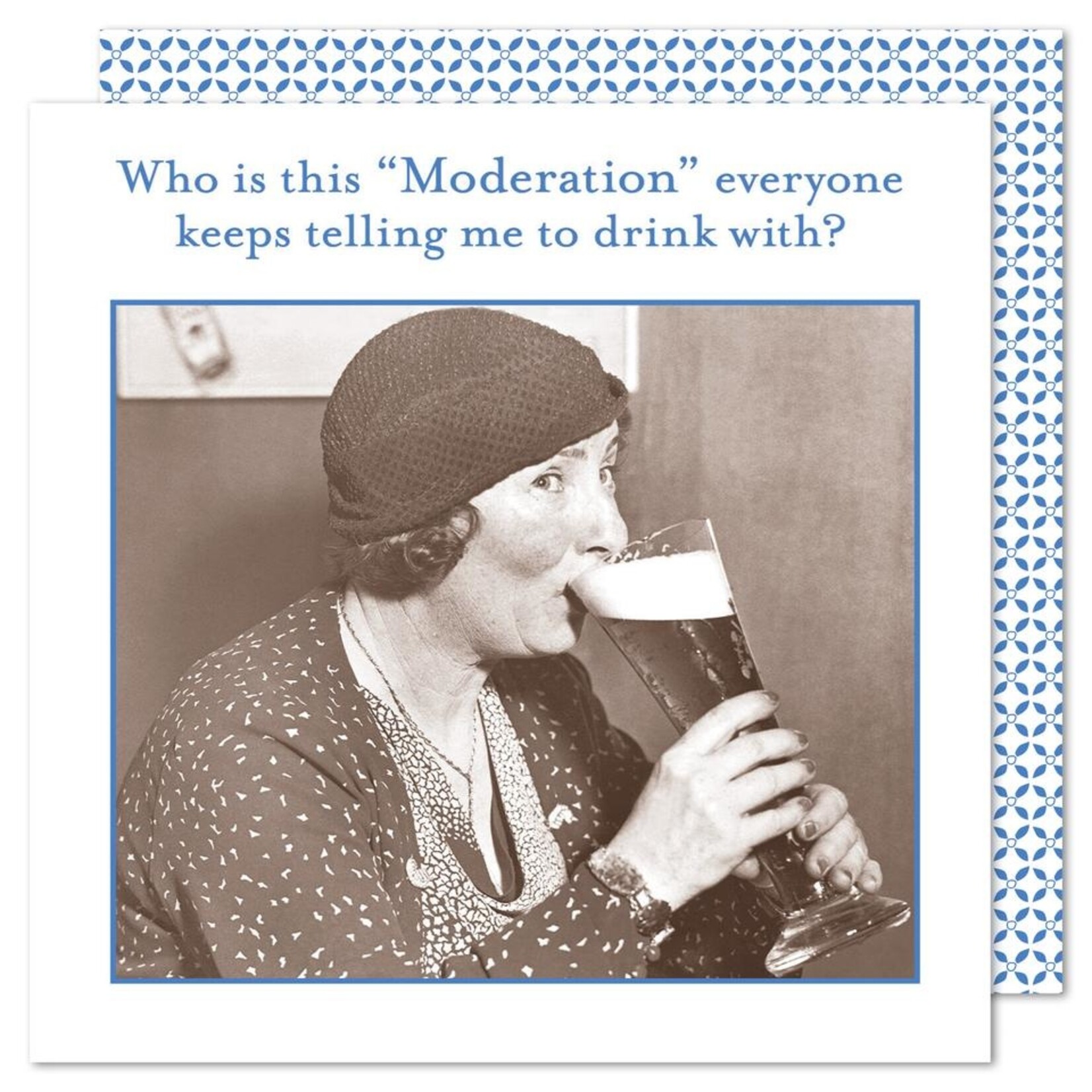 Who is this "Moderation"...napkins