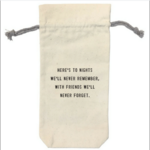 Sugarboo & Co Wine Bag, Here's to the Nights