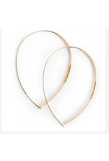 L&E Norah Earrings, blush gold