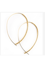L&E Norah Earrings, gold gold