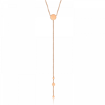 Ania Haie Ania Haie Geometry Class Y Necklace, rose gold