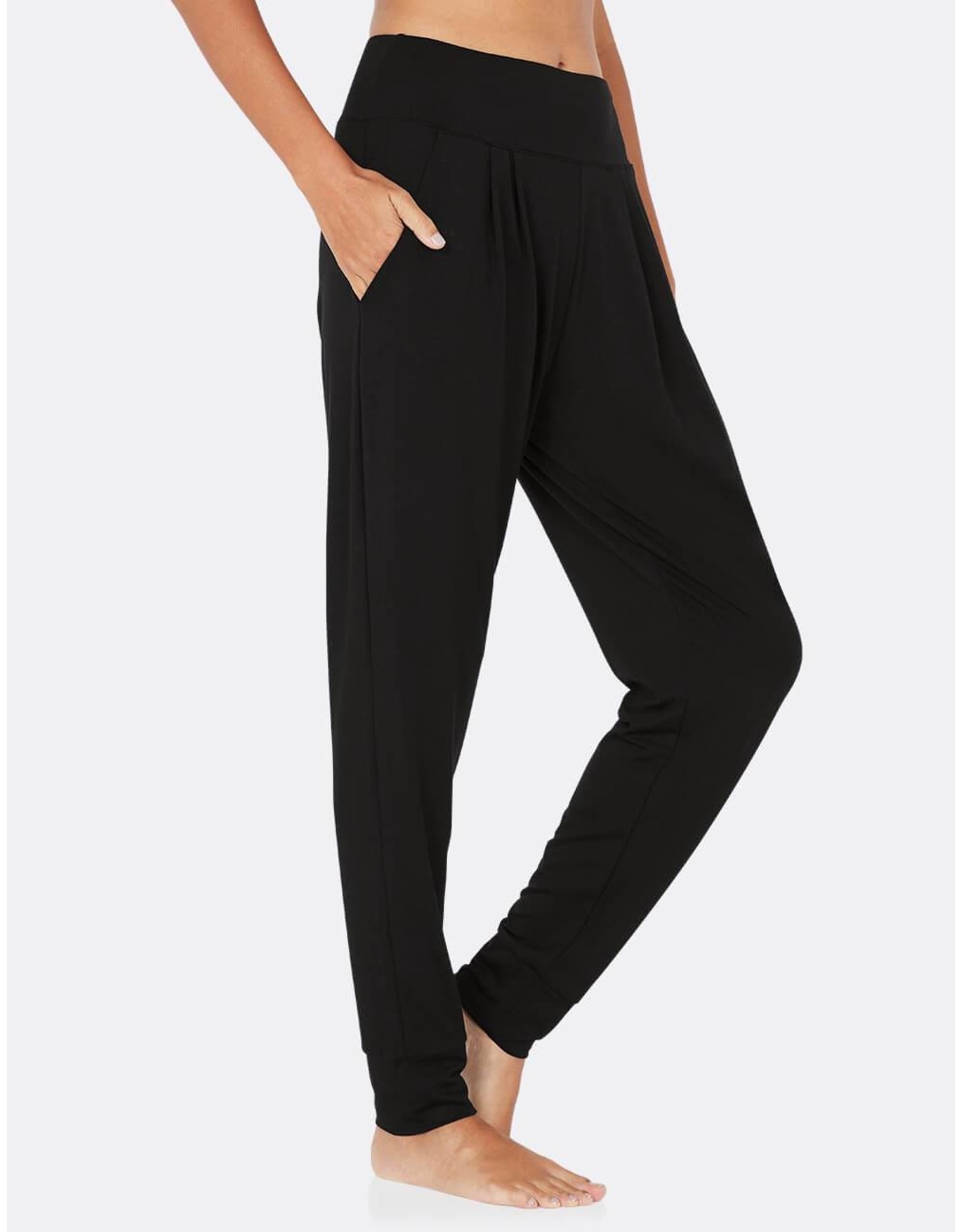 Downtime Ribbed Lounge Pants, Cherry