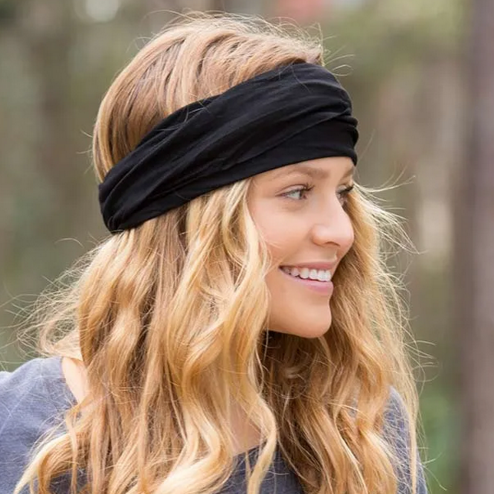 Natural Life Boho Bandeau, Black