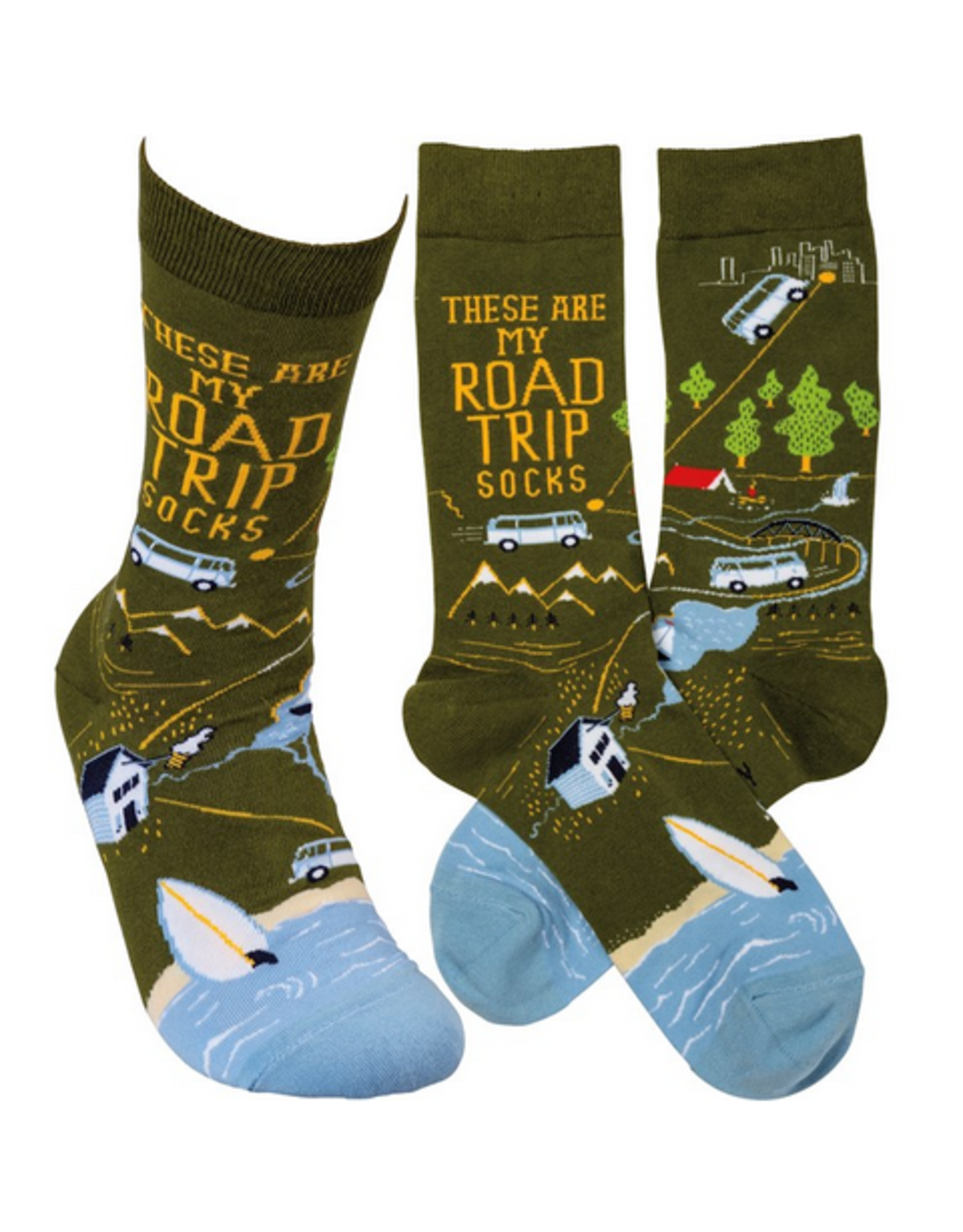 Primitives by Kathy Socks, Road Trip Socks