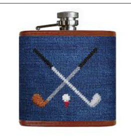 Smathers & Branson S&B Flask, Crossed Clubs