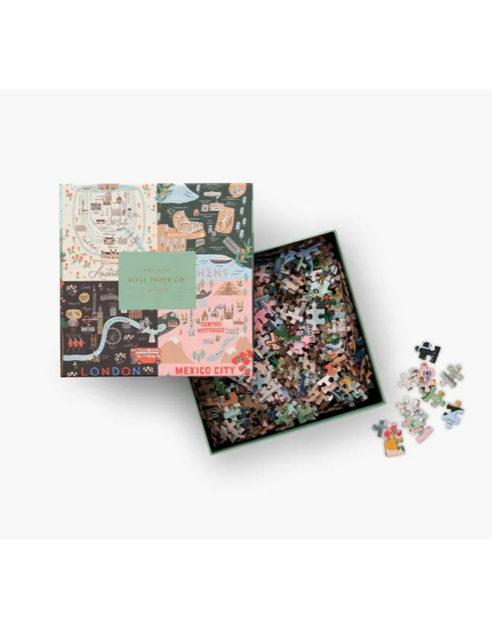 Rifle Paper Maps Jigsaw Puzzle
