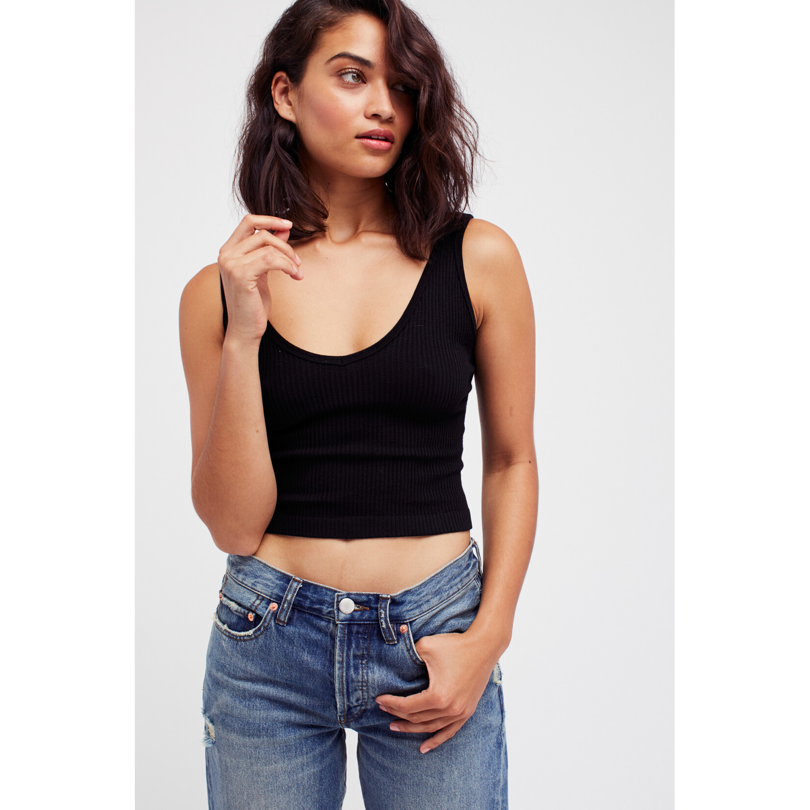 Free People Solid Rib Brami