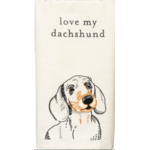 Dish Towel- Dachshund