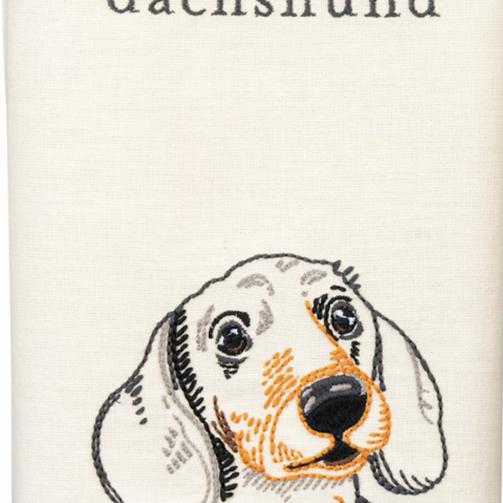 Dish Towel- Dachshund