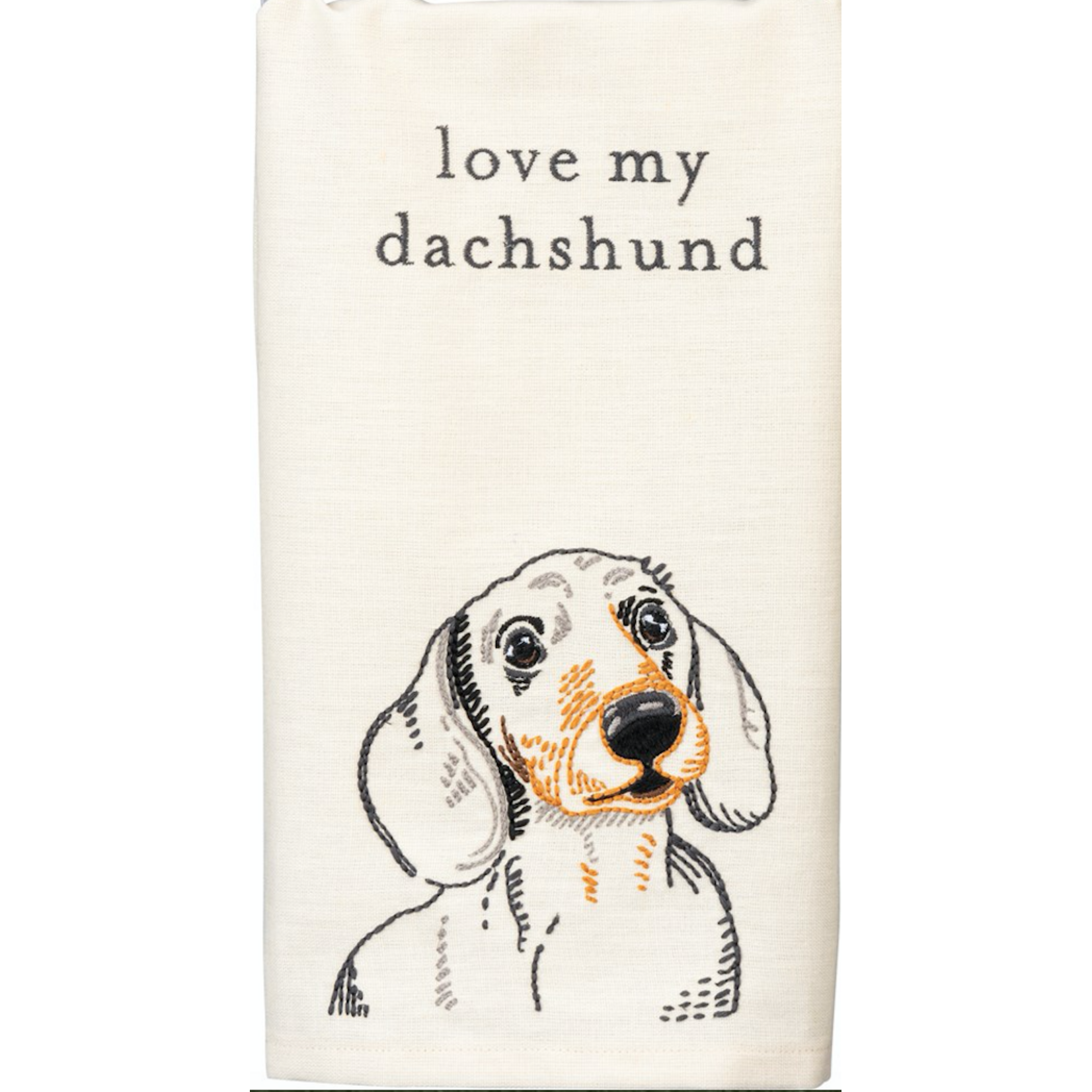 Dish Towel- Dachshund