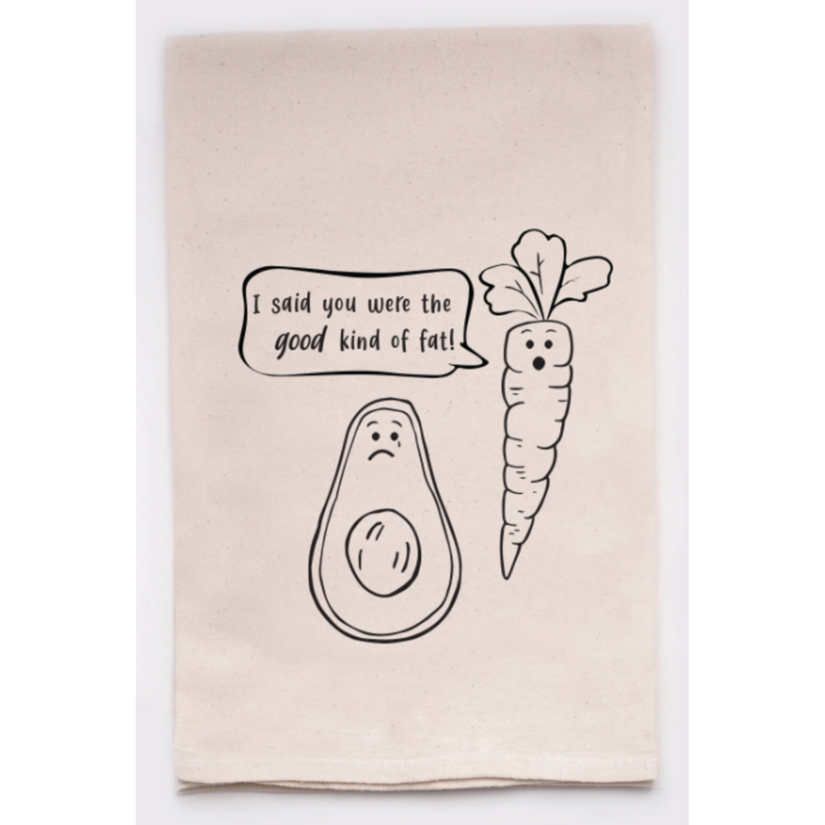 Flour Sack Towel, Good Fat