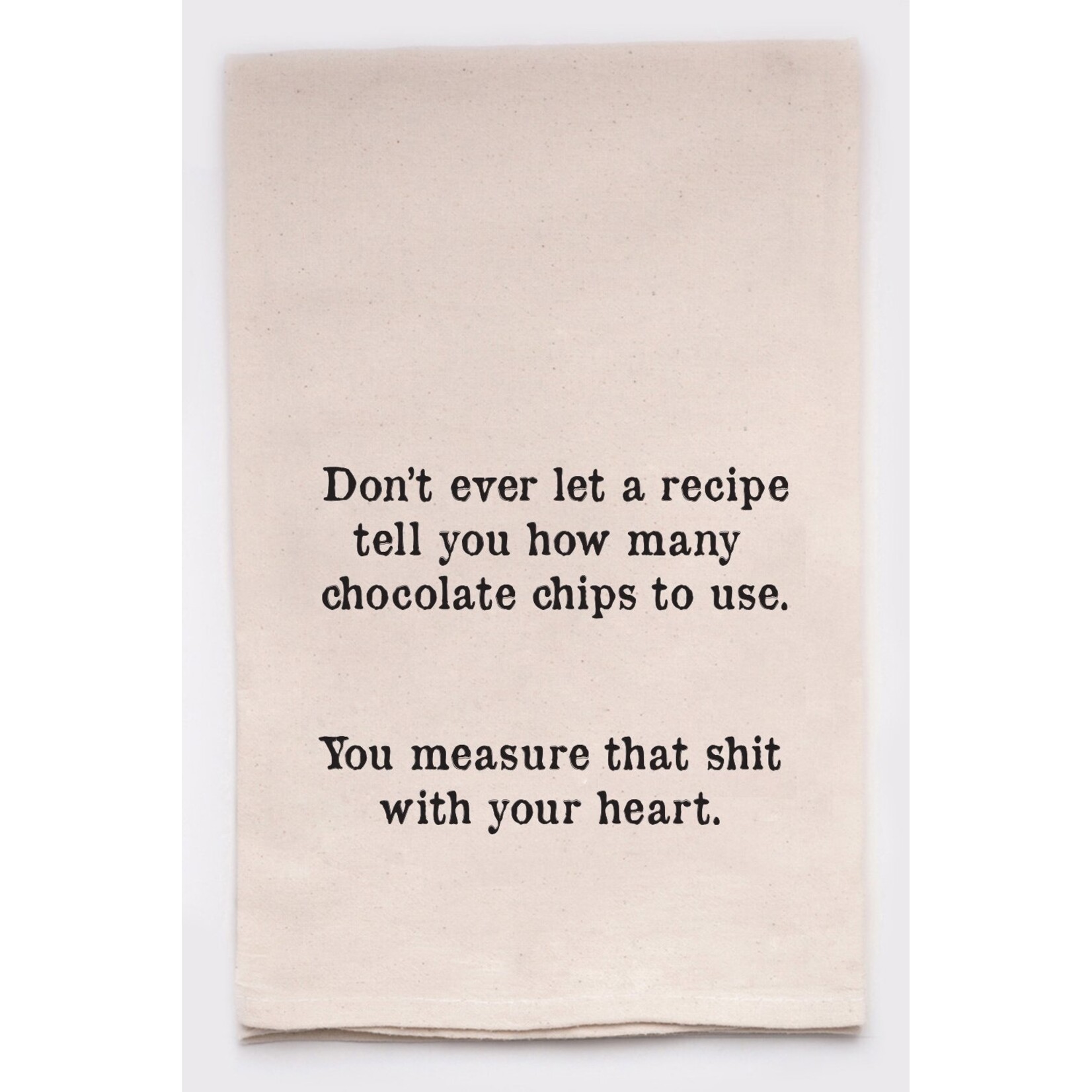 Flour Sack Towel, Measure That Shit