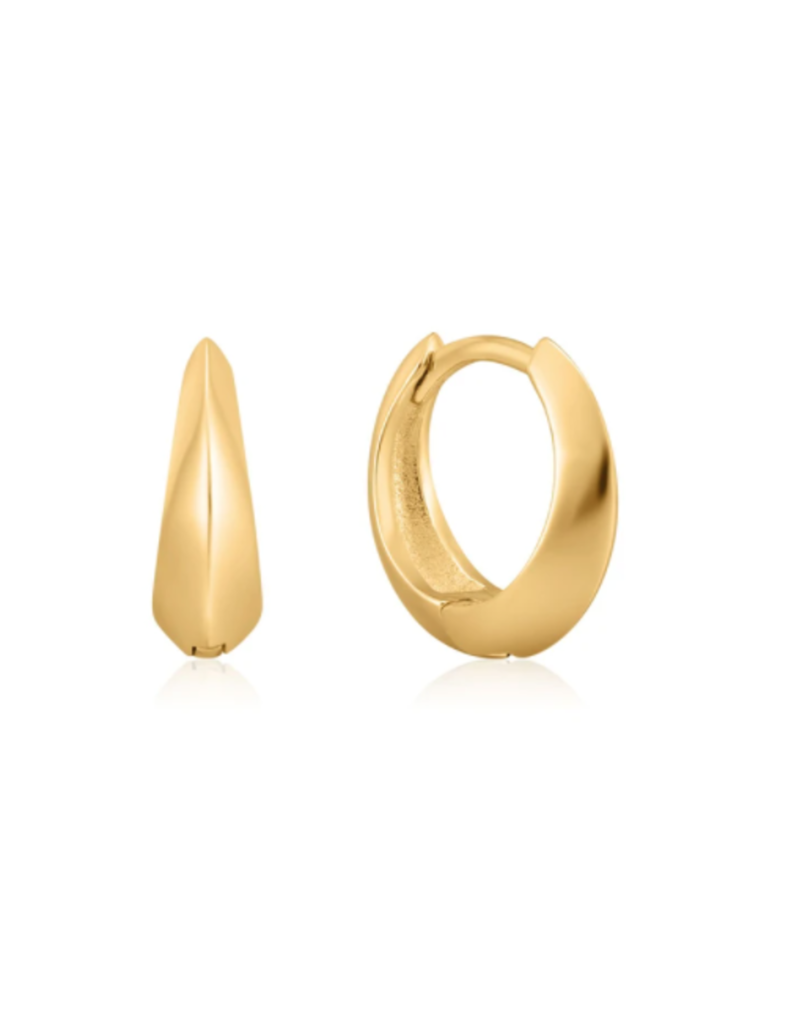 Ania Haie Ania Haie Single Spike Huggie Hoop Earrings