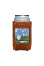 Smathers & Branson S&B Needlepoint Can Cooler, I'd Tap That