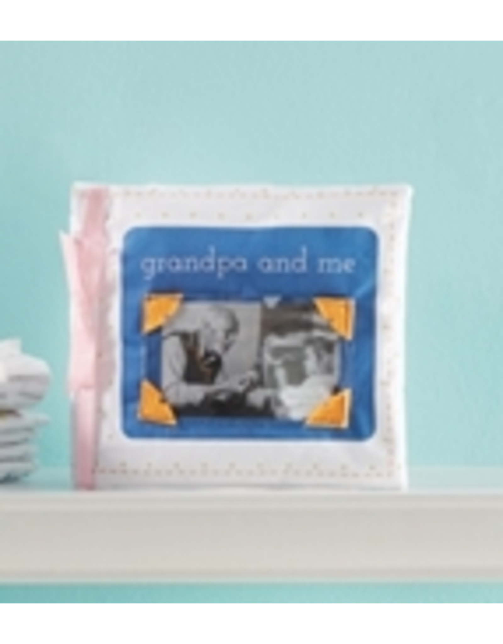 Mud Pie Grandpa & Me Fabric Book