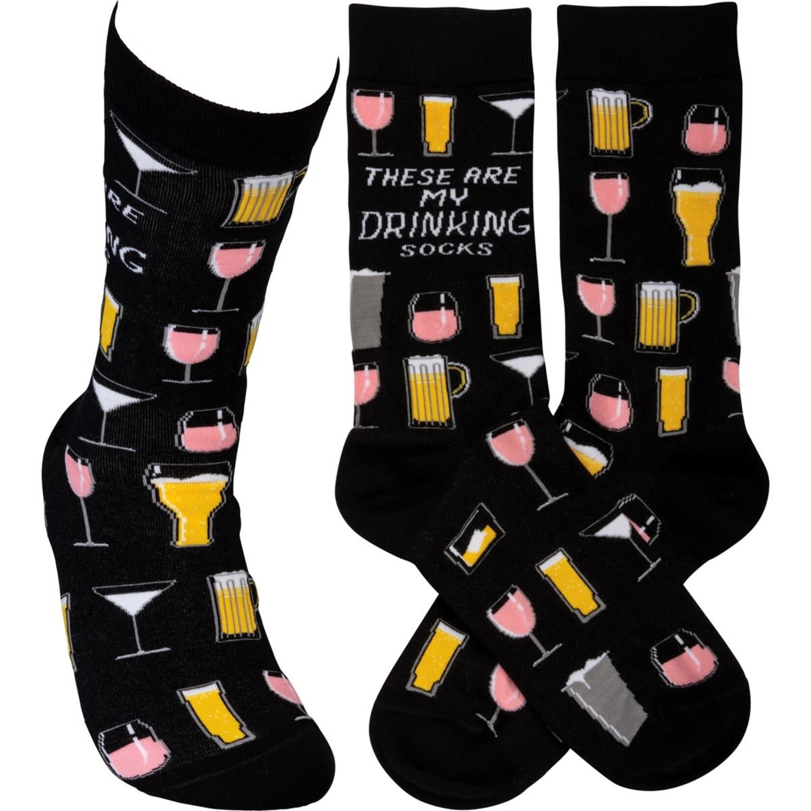 Socks-Drinking Socks
