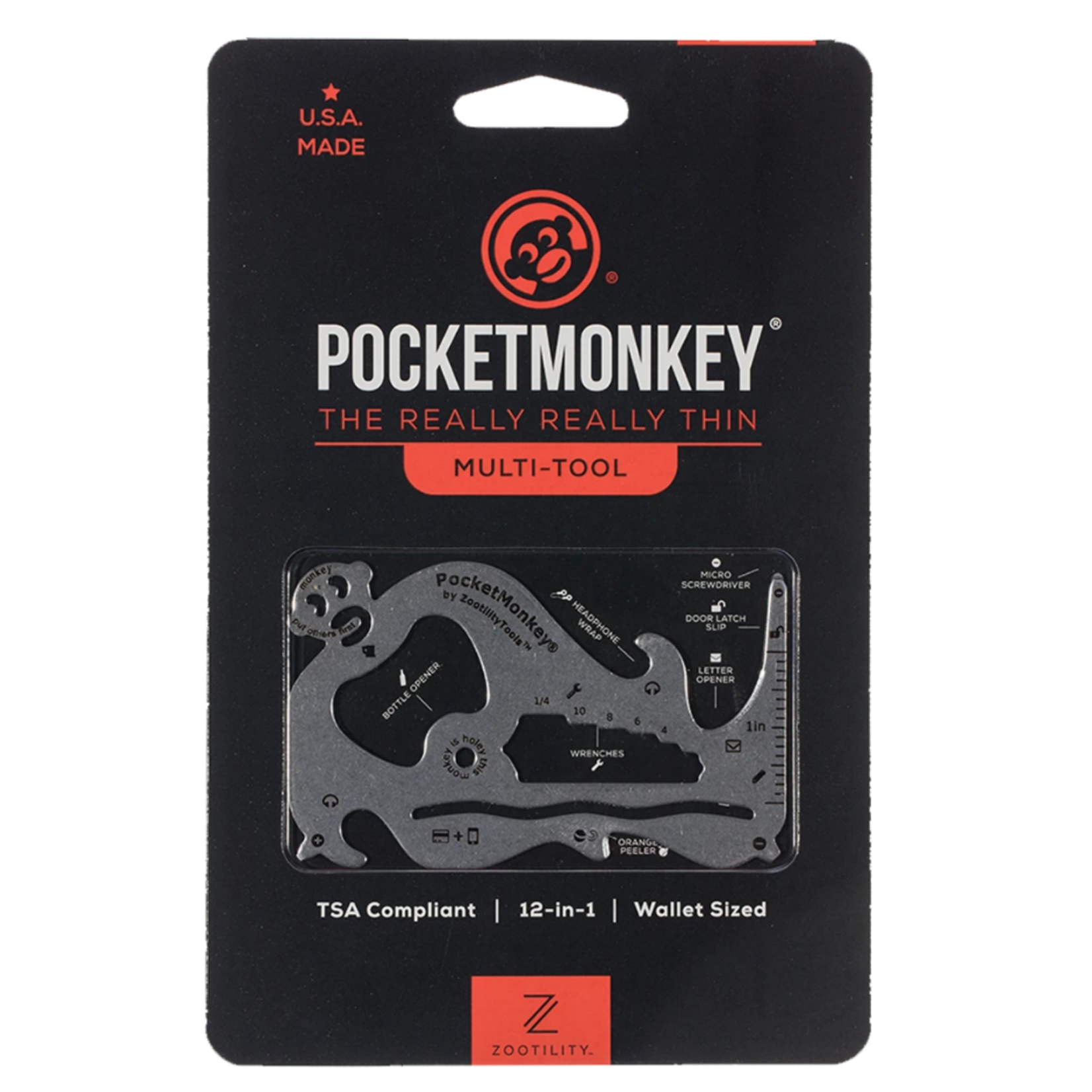 Zootility Tools Pocket Monkey Multi-Tool
