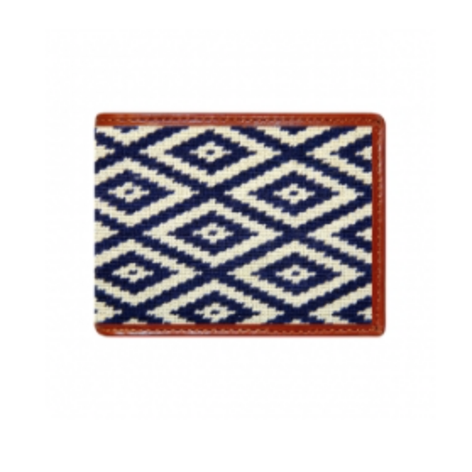 Smathers & Branson S&B Needlepoint Bi-fold Wallet, Gaucho Mini