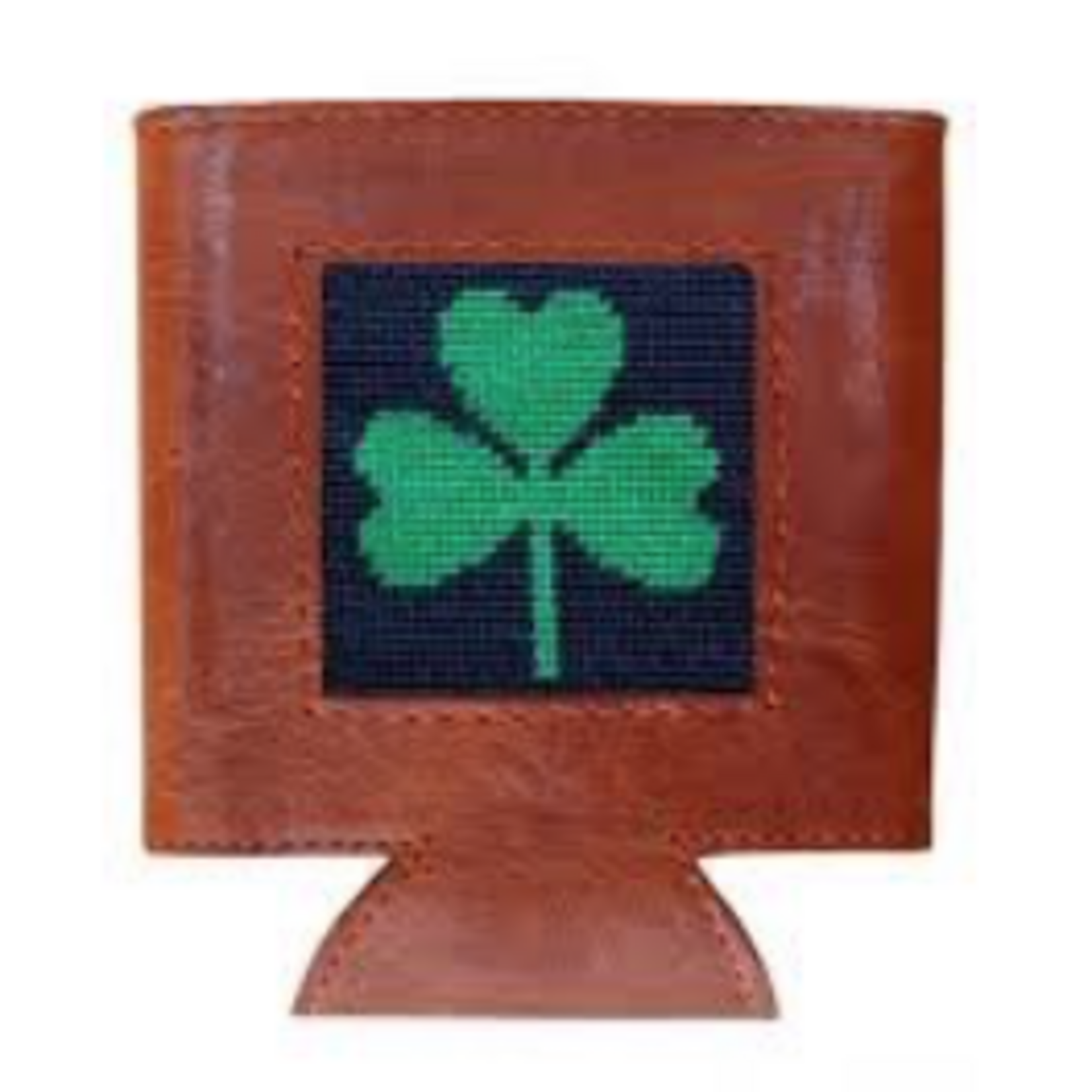 Smathers & Branson S&B Needlepoint Can Cooler, Shamrock