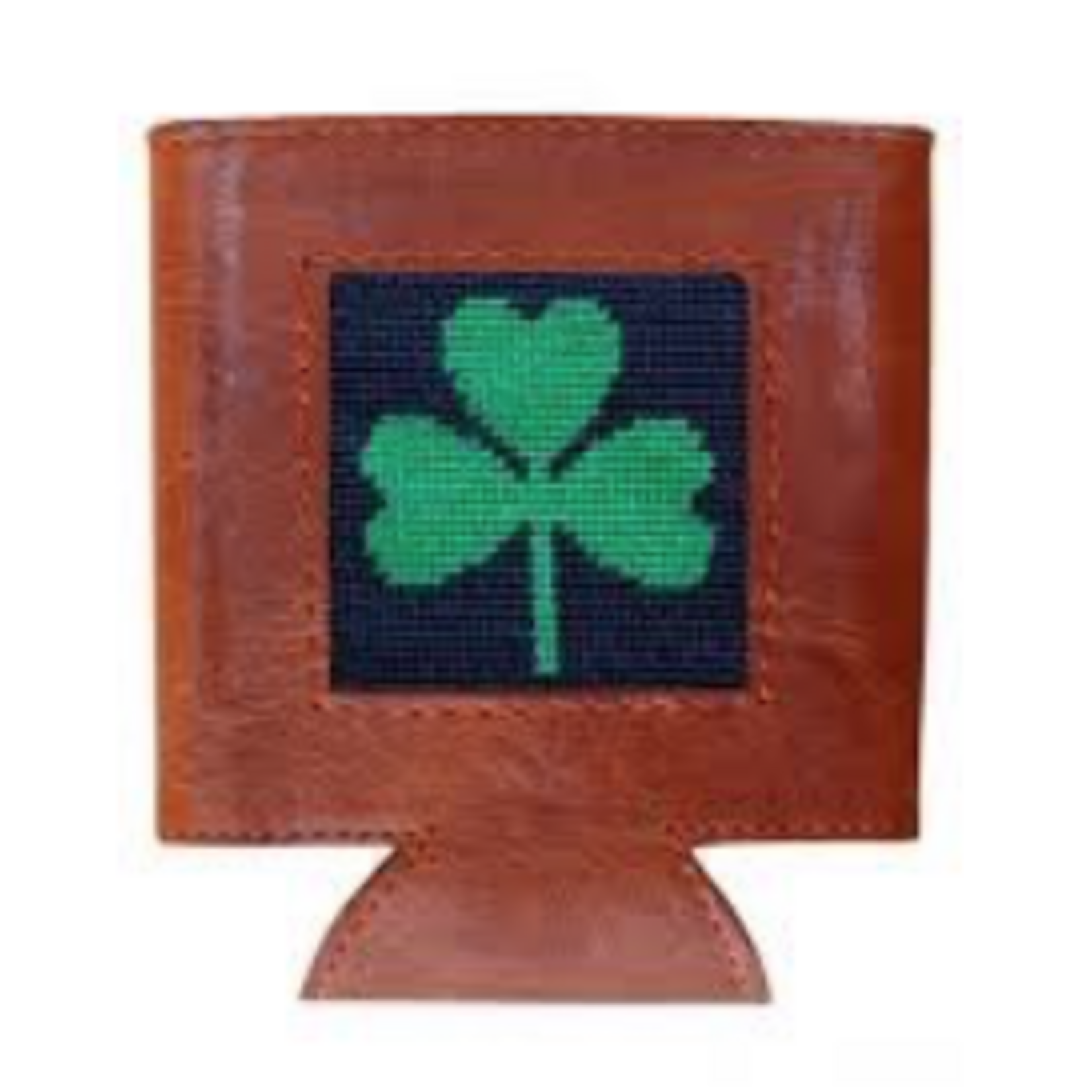 Smathers & Branson S&B Needlepoint Can Cooler, Shamrock