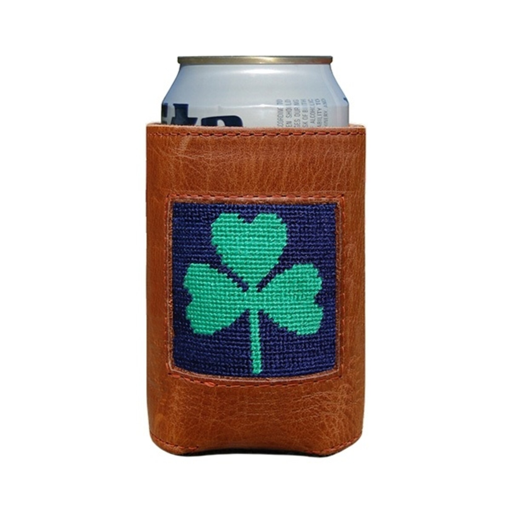 Smathers & Branson S&B Needlepoint Can Cooler, Shamrock