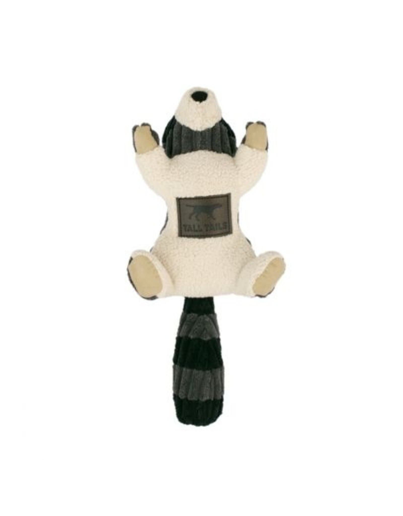 Tall Tails 12" Raccoon Dog Toy w/Squeaker