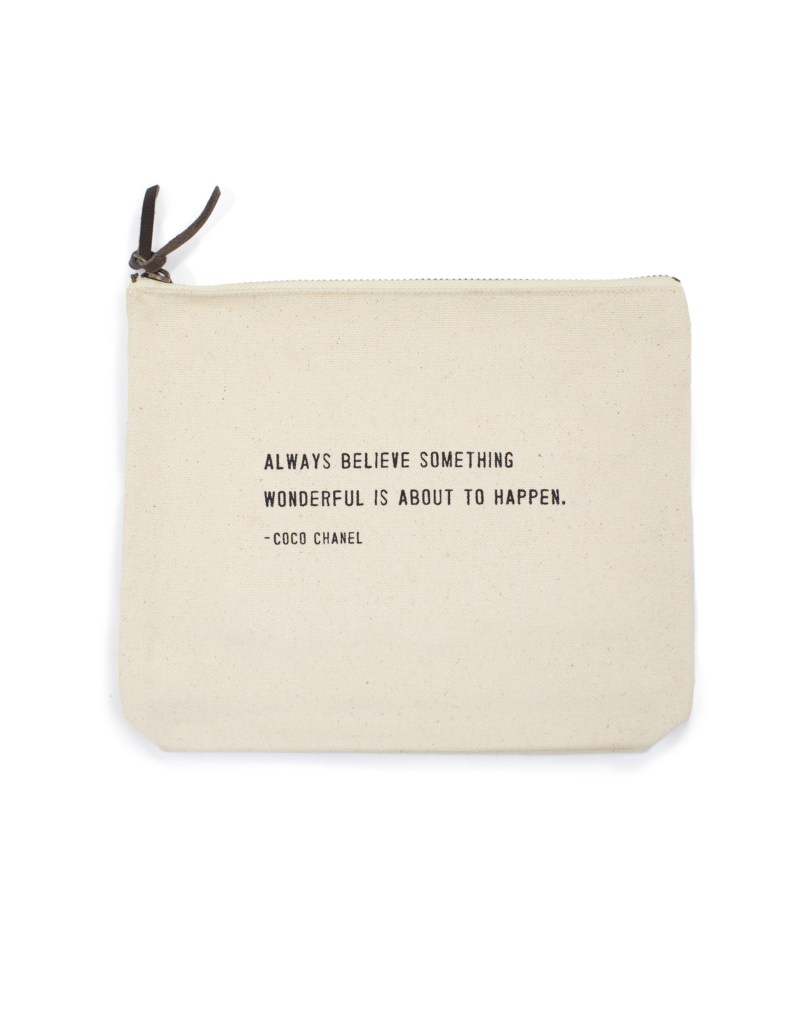 Sugarboo & Co Canvas Bag, Coco Chanel, Always Believe Something