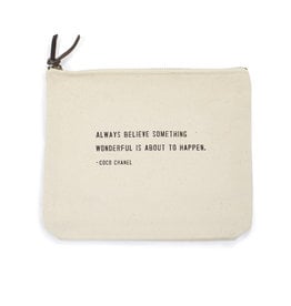 Sugarboo & Co Canvas Bag, Coco Chanel, Always Believe Something