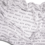 Sugarboo & Co Swaddle Blanket, You Are My Sunshine