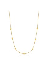 Ania Haie Modern Beaded Necklace, Gold