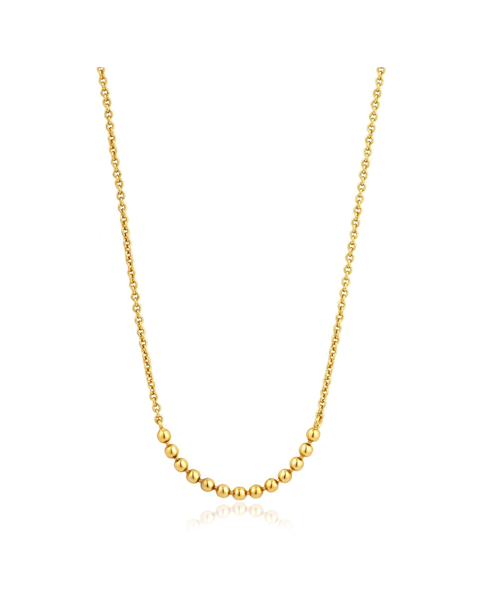 Ania Haie Ania Haie Modern Multiple Balls Necklace, Gold