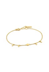 Ania Haie Ania Haie Geometry Class Discs Bracelet, gold