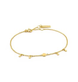 Ania Haie Ania Haie Geometry Class Discs Bracelet, gold