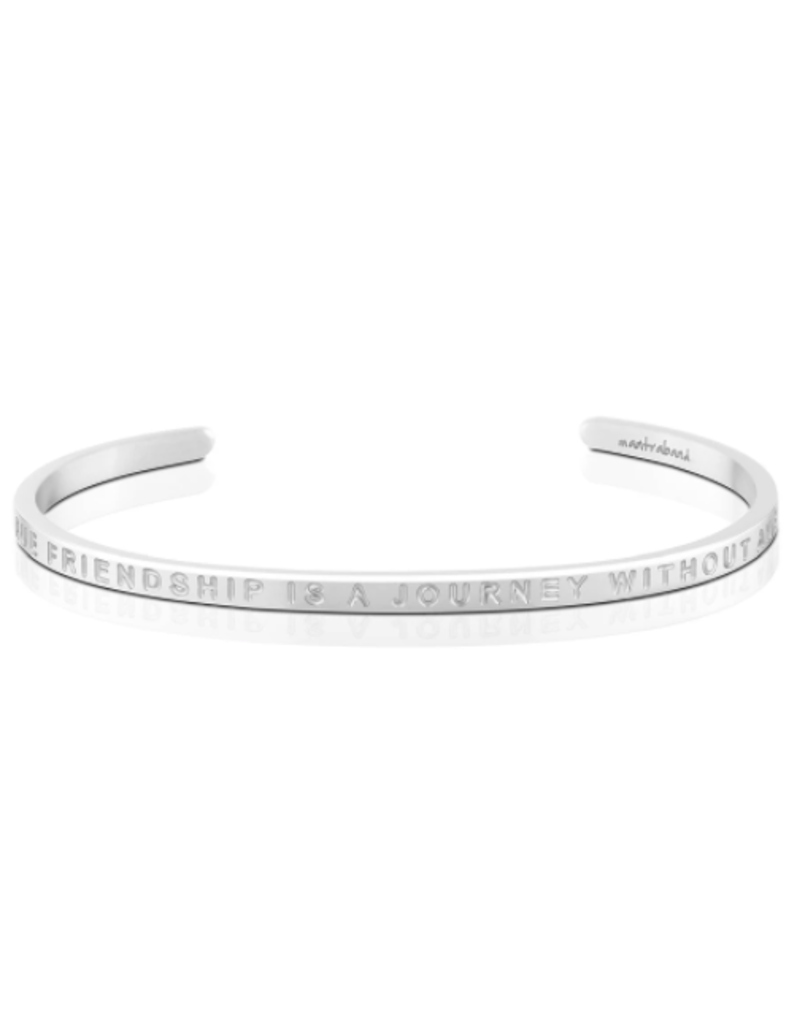 MantraBand MantraBand Bracelet, A True Friendship Is A Journey Without An End